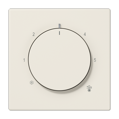 JUNG LS990 Слоновая кость Накладка регулятора теплого пола (мех. FTR231)